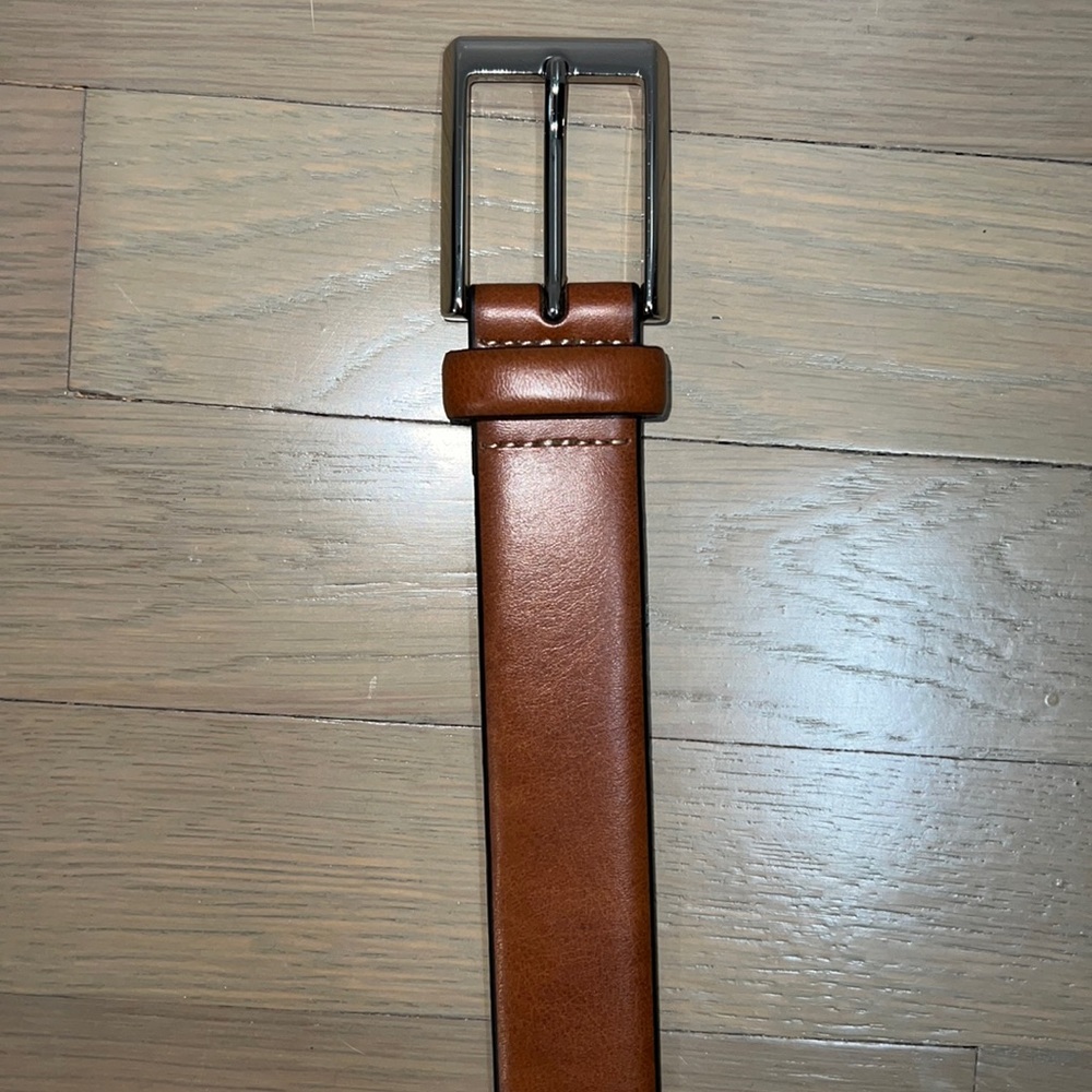 Men’s Brown Belt, New Condition, Size M, Fits Waists 30-36
